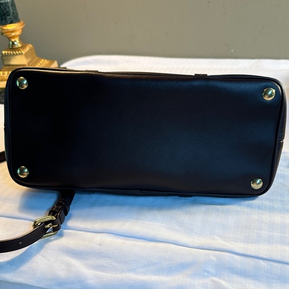 Coach Dark Brown Dome Satchel with Gold Hardware - Picture 15 of 16